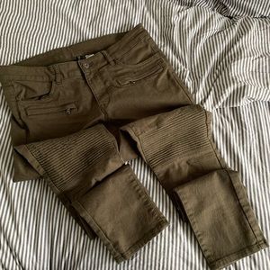 H&M Divided Moto Skinny Jeans